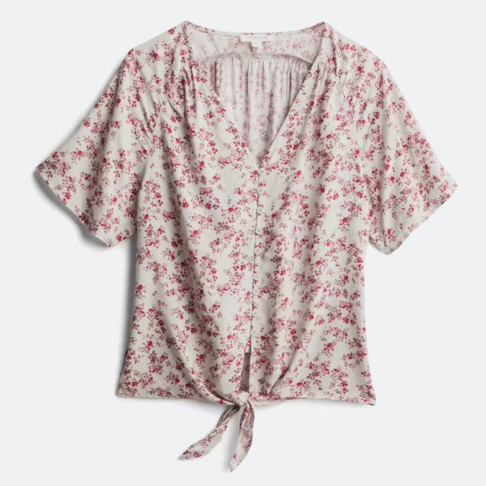 Beach Lunch Lounge Seria Button Down Top